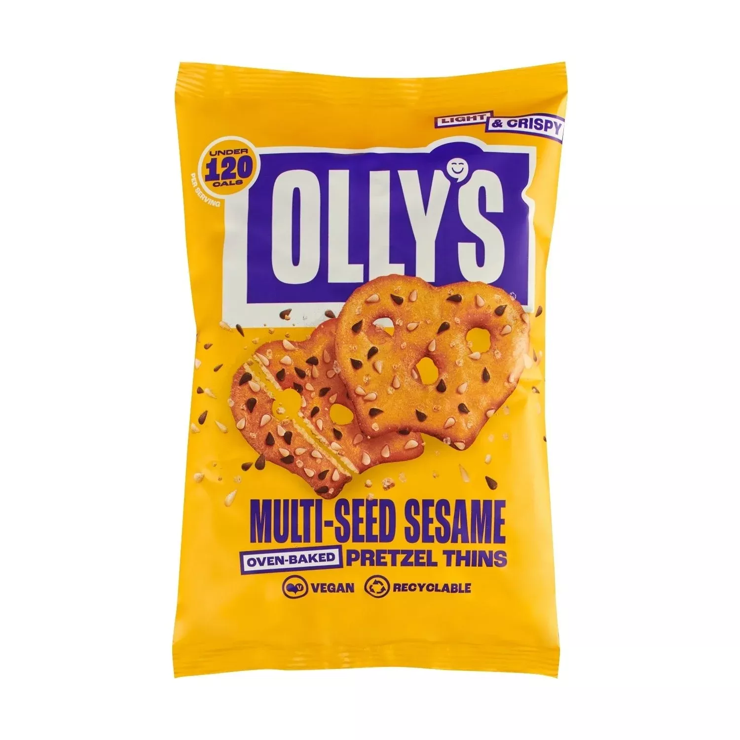Olly's Multi-Seed Sesame Pretzel Thins | 140g