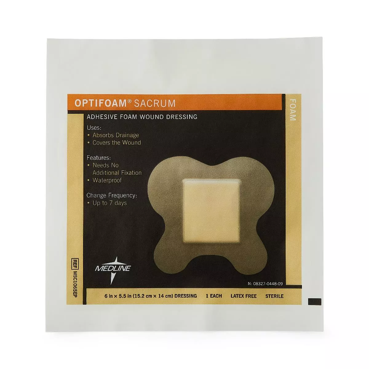Optifoam Sacral Adhesive Dressings Educational Packaging