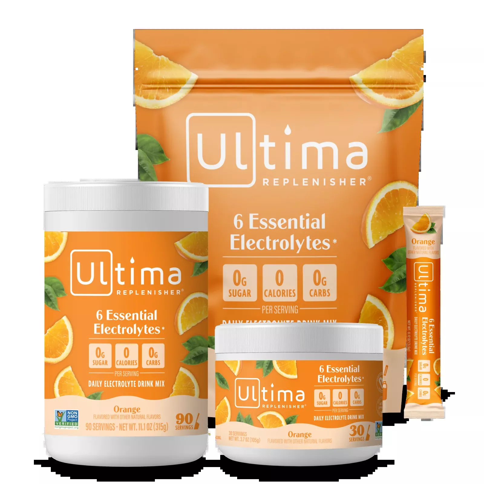 Orange Daily Electrolyte Drink Mix