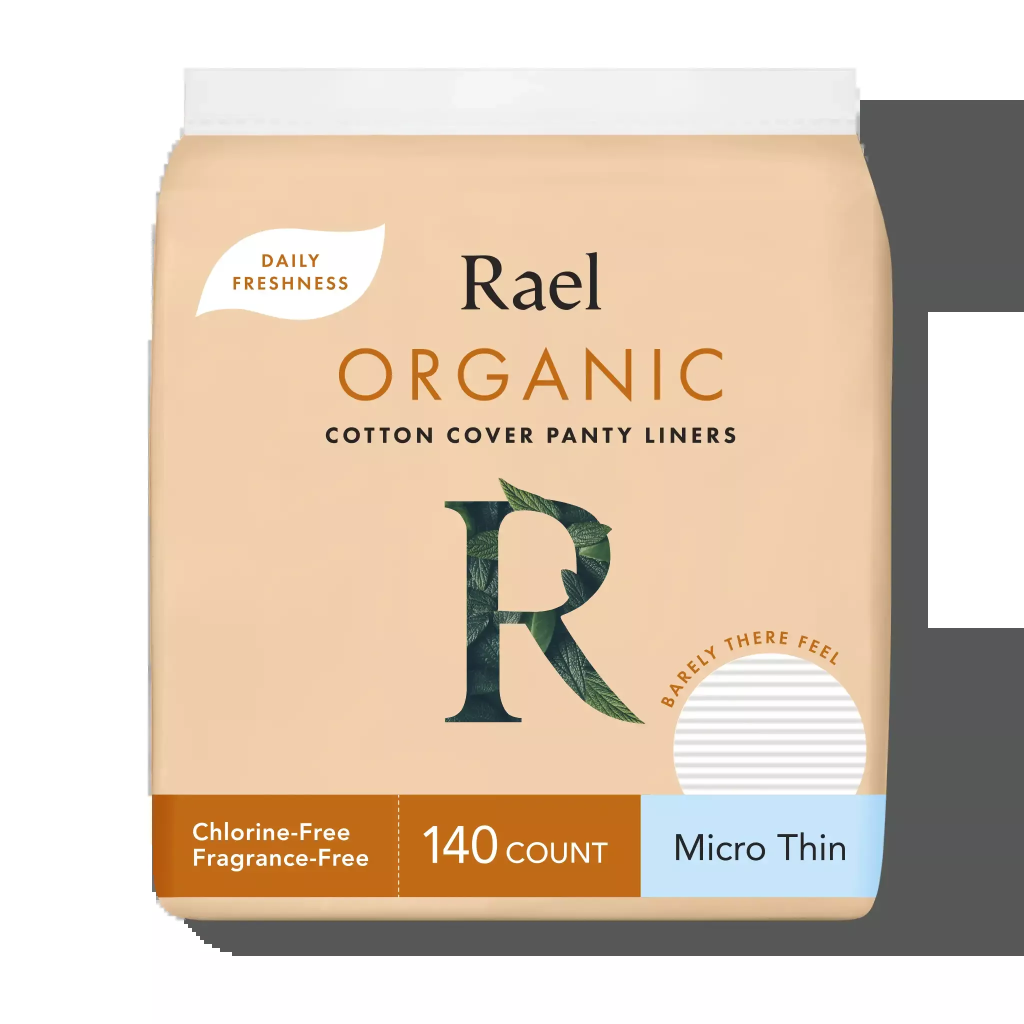Organic Cotton Cover Micro Thin Panty Liners