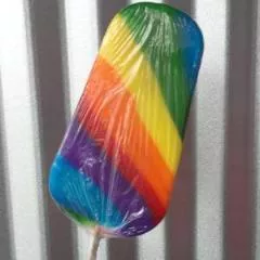 PADDLE/PALETA POPRAINBOW CHERRY