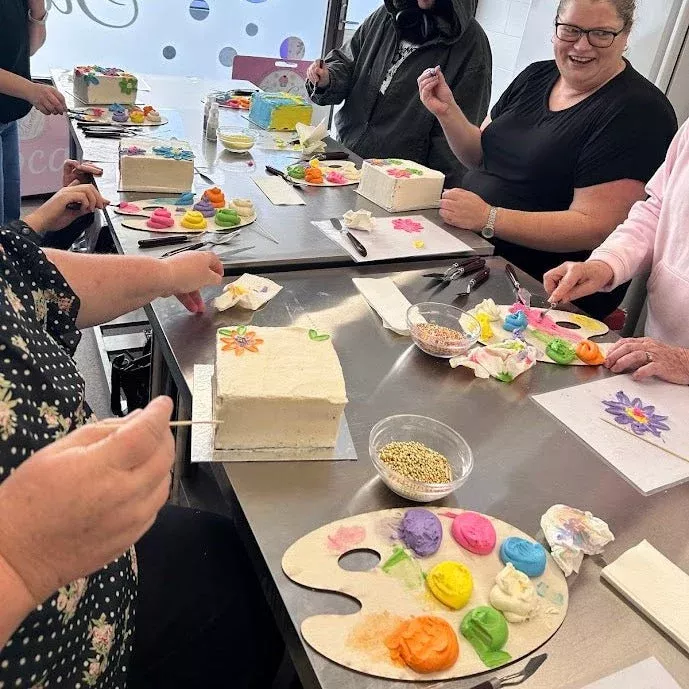 Palette Knife Cake Workshop | Contact Us!