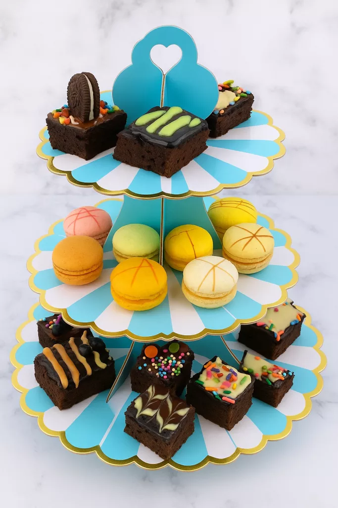 Party Dessert Stand (Blue)