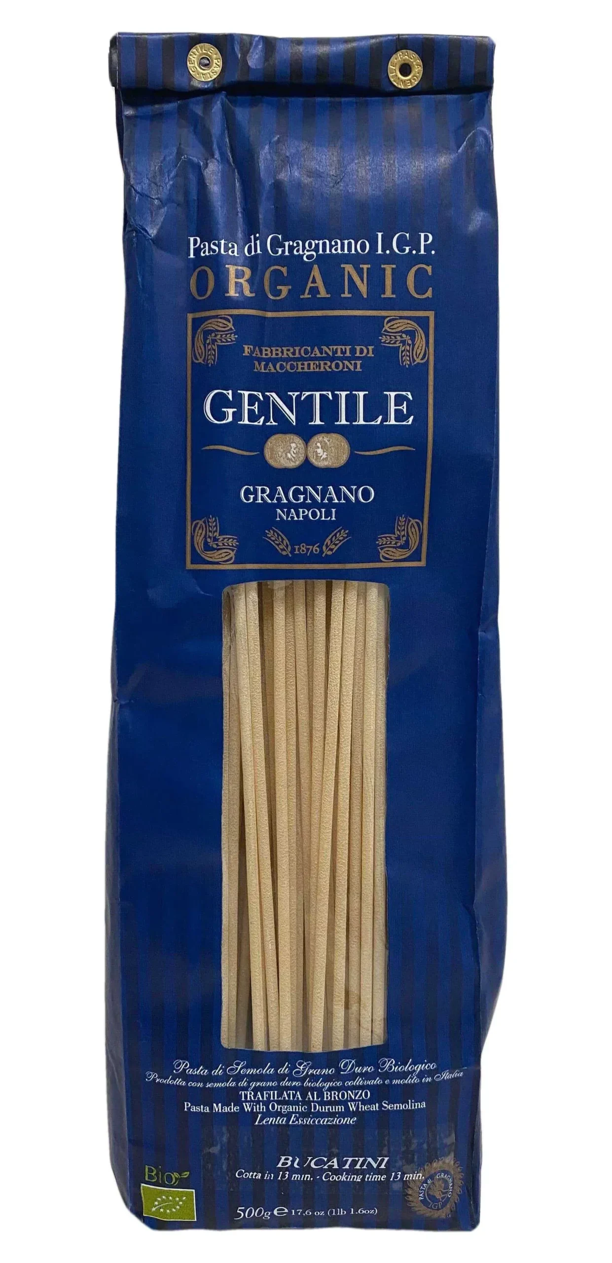 Pastificio Gentile Organic Bucatini Pasta, 17.6 oz
