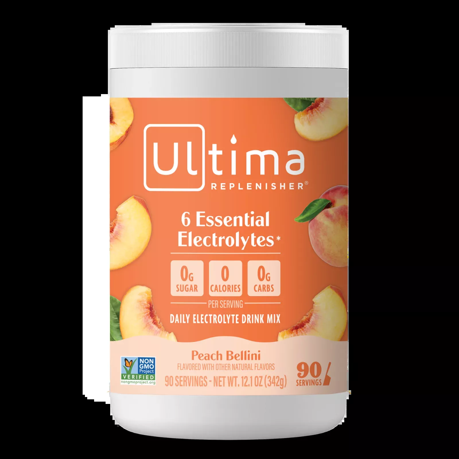 Peach Bellini Mocktini Daily Electrolyte Drink Mix