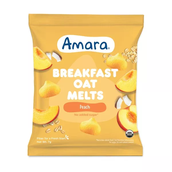 Peach Breakfast Oat Melts, 24 pack