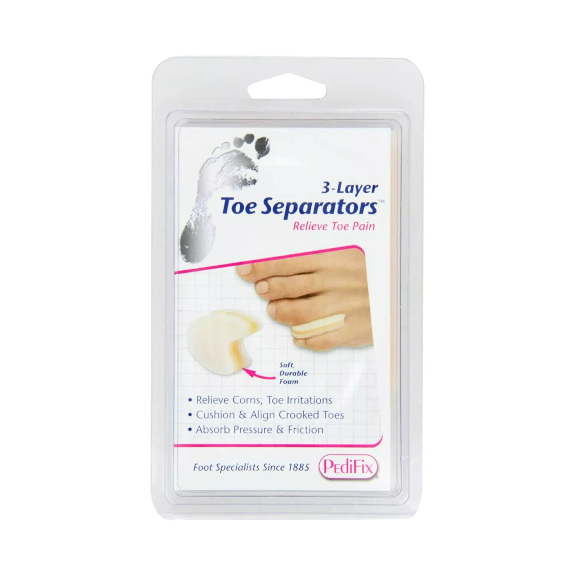 Pedifix Toe Separators Toe Spacer, Small, 12 ct.