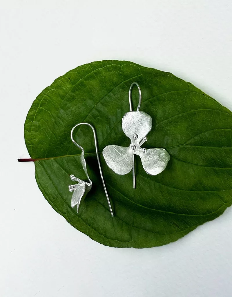 Petit Flower Dangle Earrings