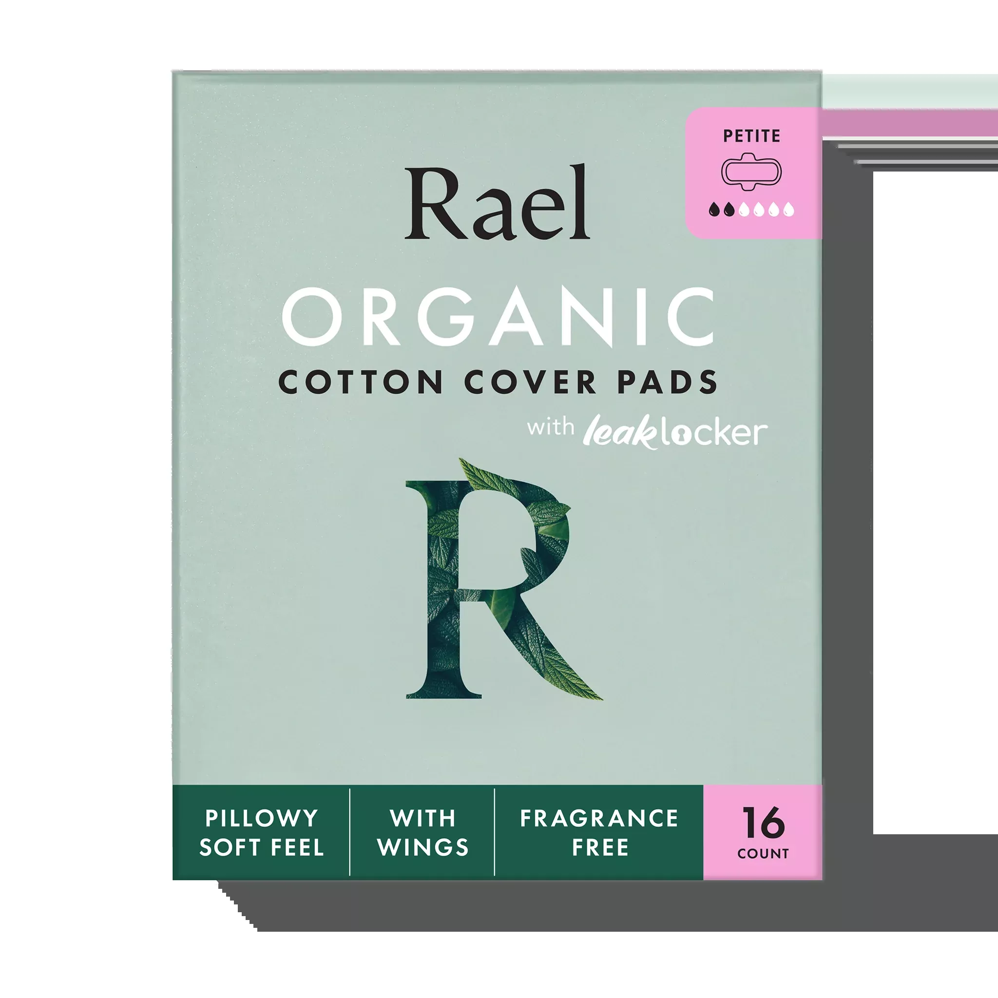 Petite Organic Cotton Cover Pads With Wings
