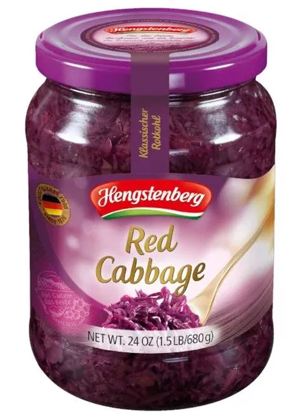 Pickled Red Cabbage (Hengstenberg) 24 oz