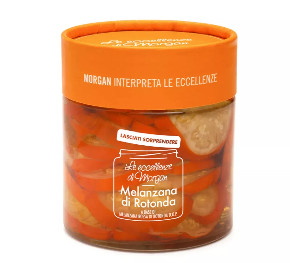 Pickled Red Eggplant of Rotonda PDO (Italy) - Jar