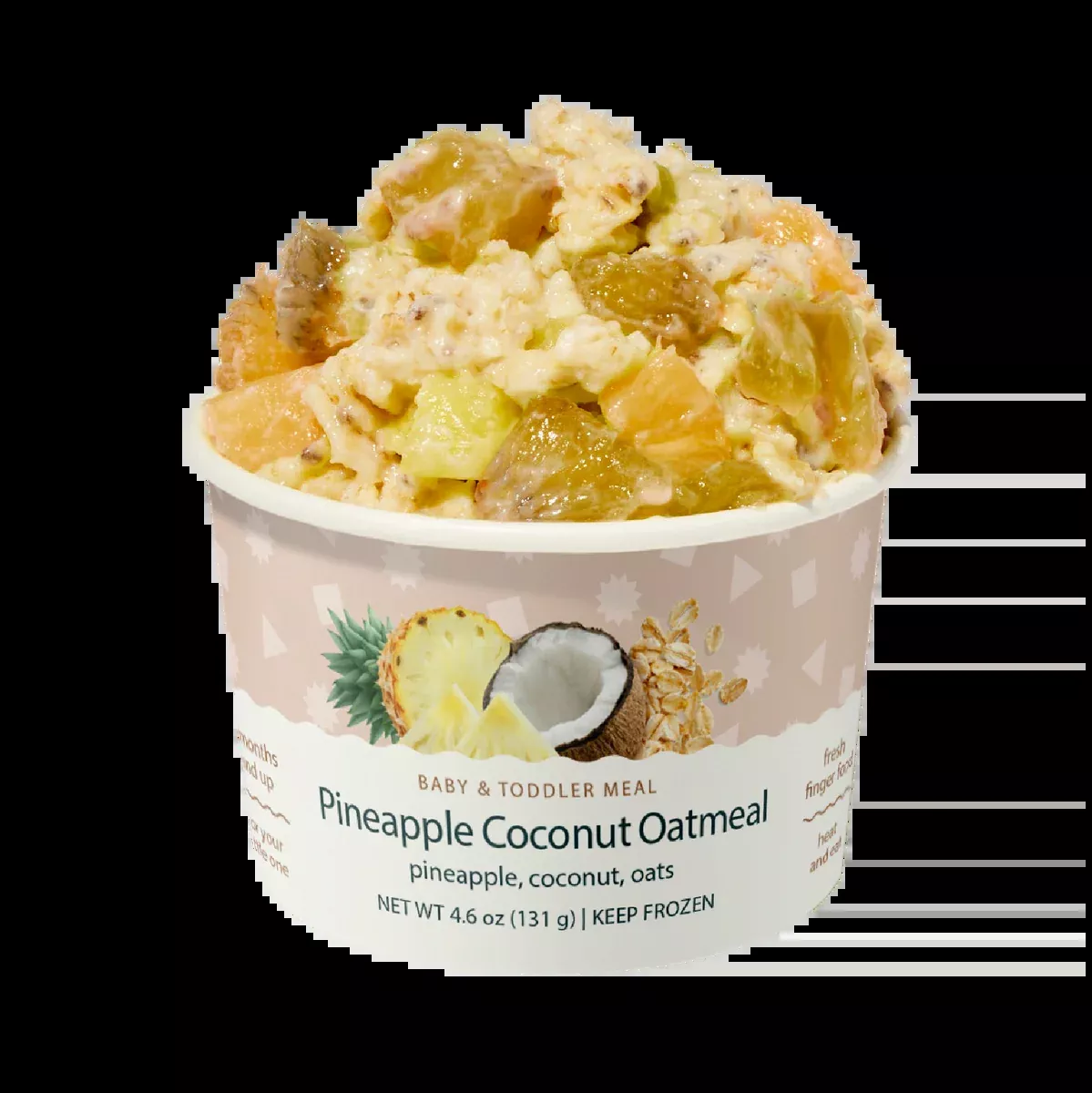 Pineapple Coconut Oatmeal