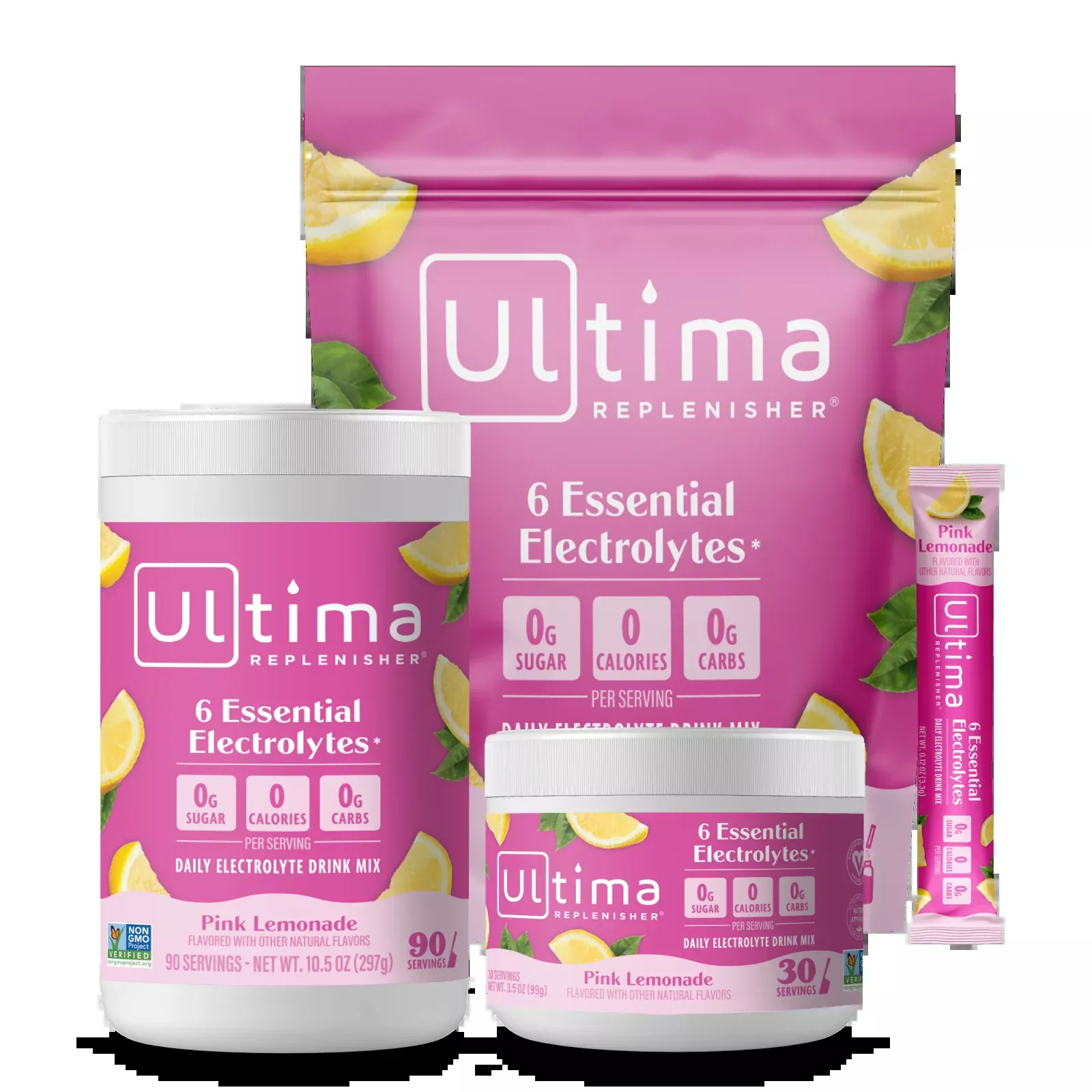 Pink Lemonade Daily Electrolyte Drink Mix