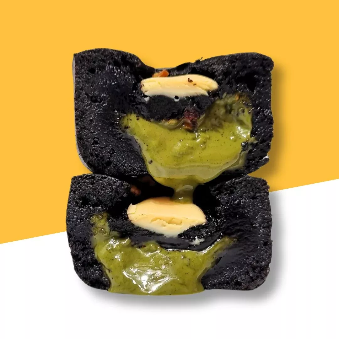 Pistachio Lava Brownie