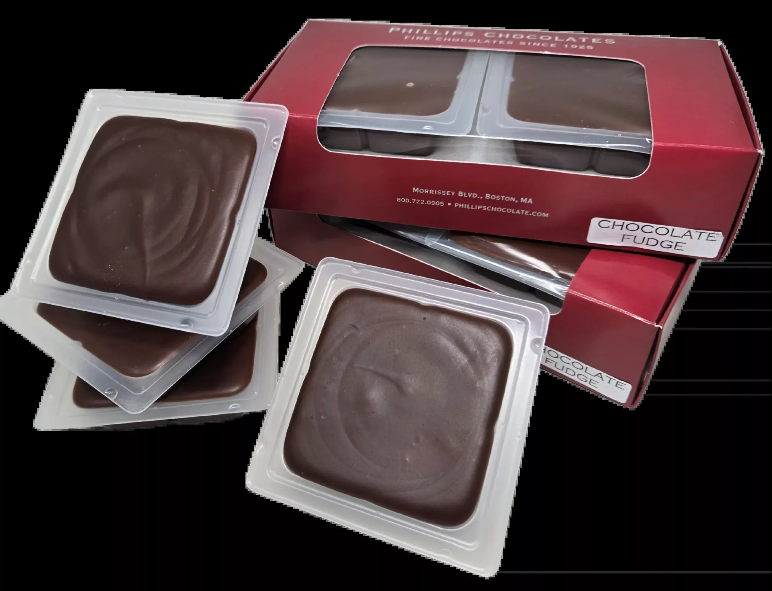 Plain Chocolate Fudge Box - 1 LB