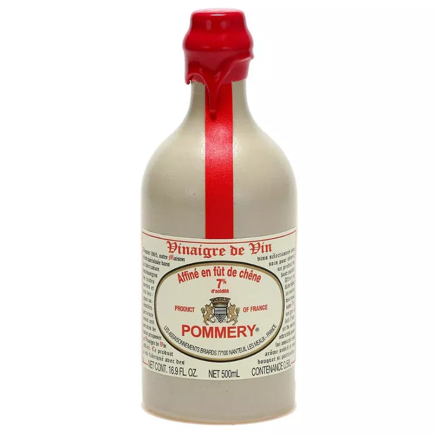 Pommery Aged Red Wine Vinegar – Sandstone Bottle 16.9 oz