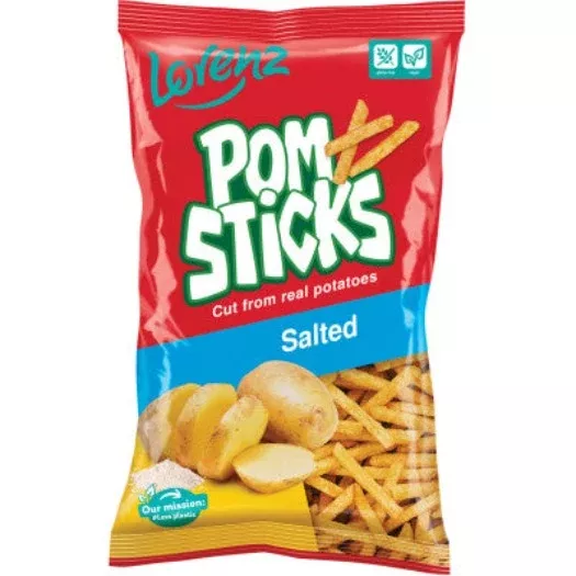 Pomsticks, Salted (Lorenz) 85g (3 oz)