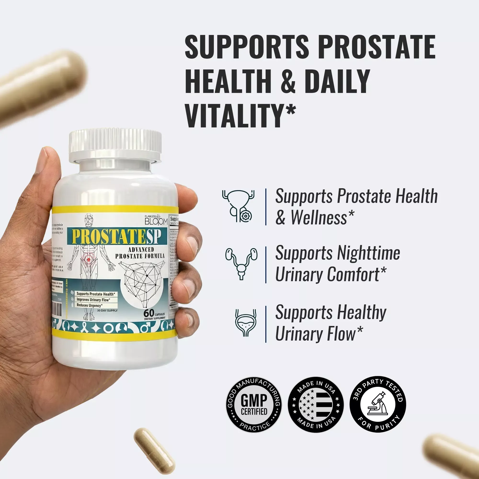ProstateSP | Prostate Support Formula with Potent Ingredients