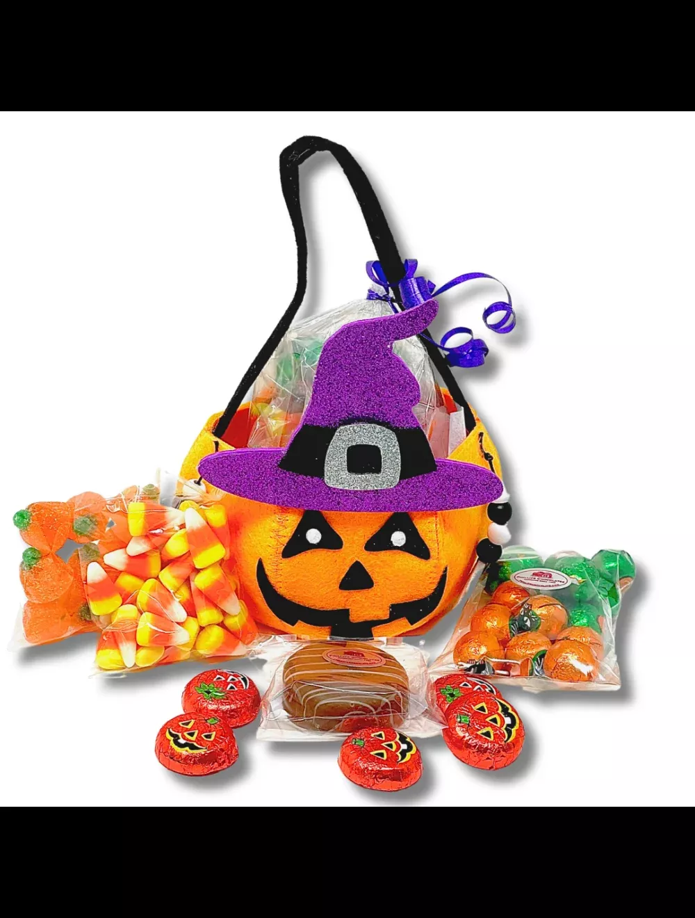 Pumpkin Felt Bag