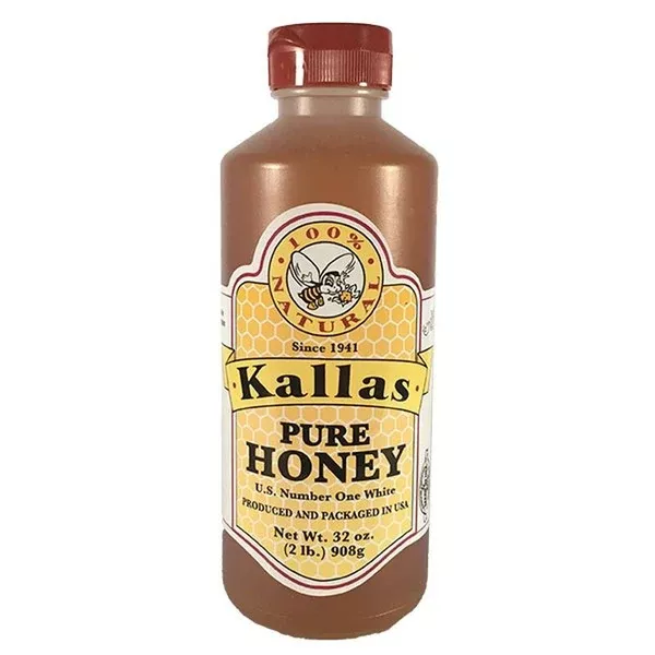Pure Honey (Kallas) 32 oz Squeeze Bottle