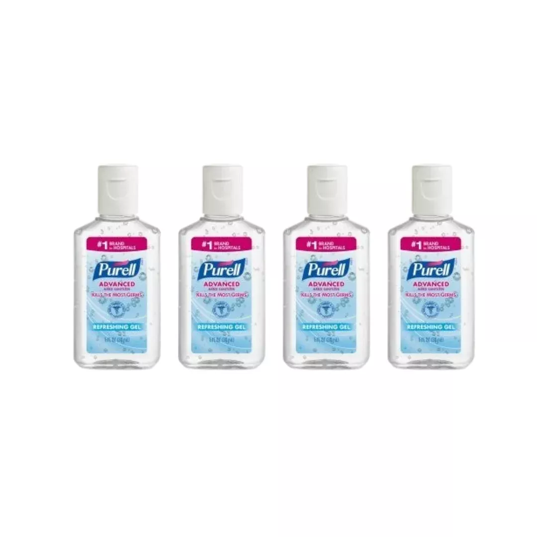 Purell Hand Sanitizer 1 oz Travel Size, 4 Pack
