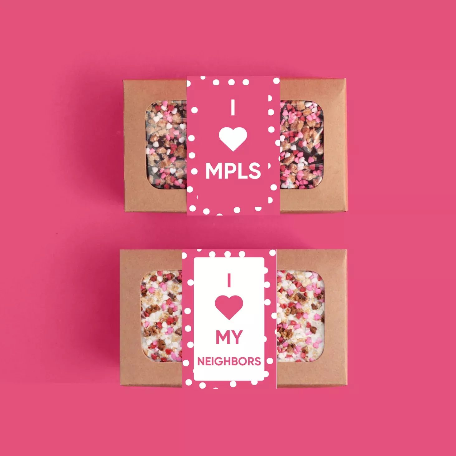 "I ❤ MPLS” Toffee Cookie Bark Set