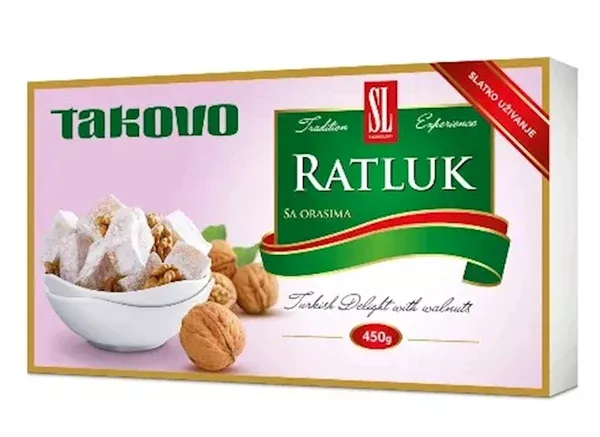 Ratluk Delight with Walnuts (Orah), 450g