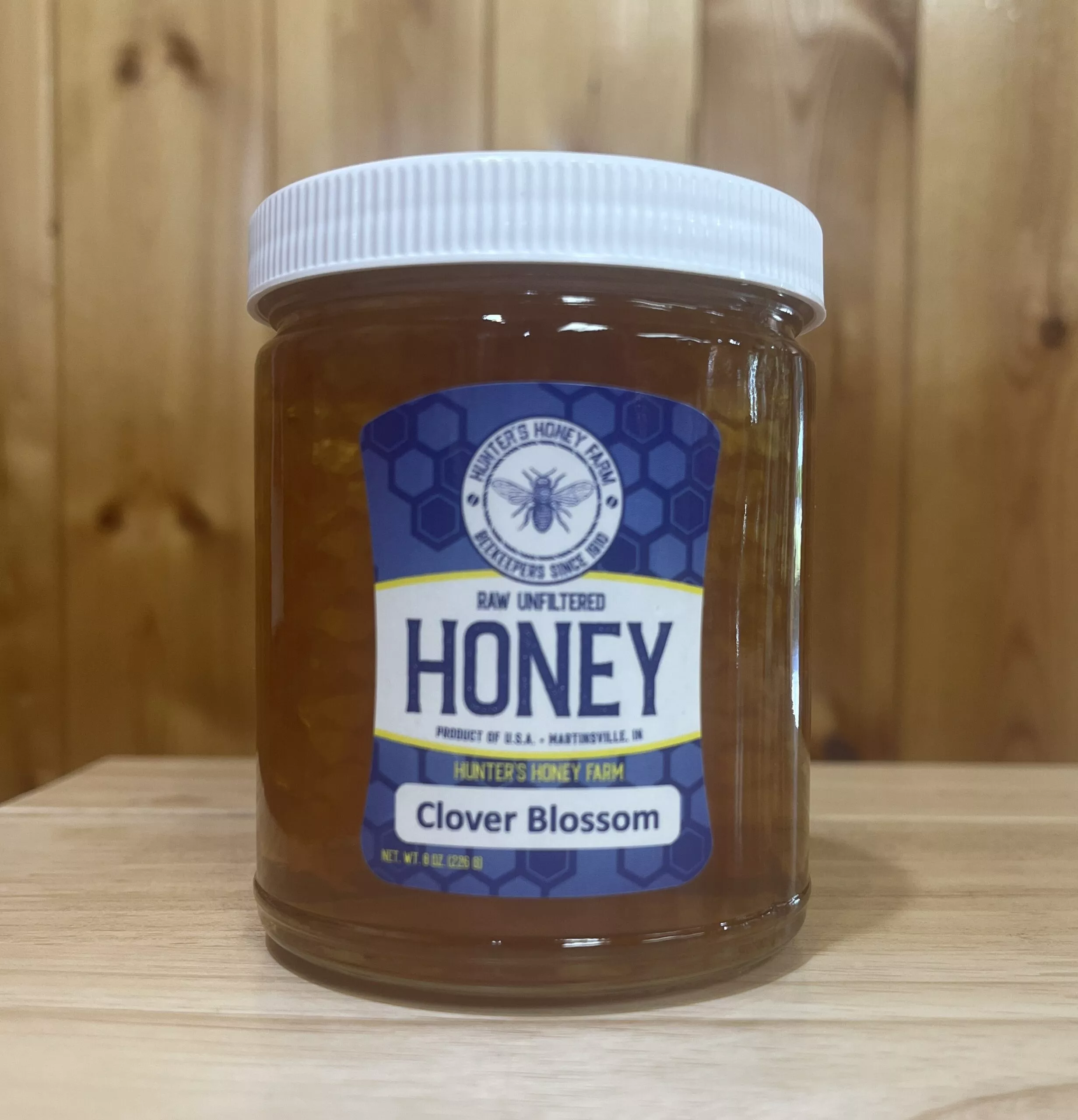 Raw Chunk Honey Half Pint
