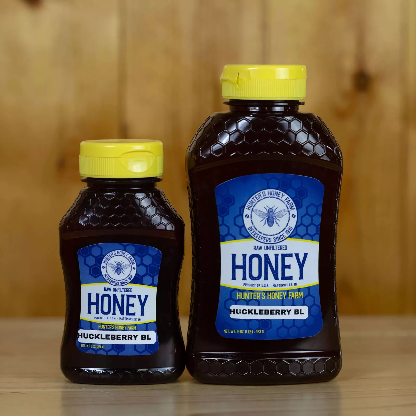 Raw Huckleberry Blossom Honey