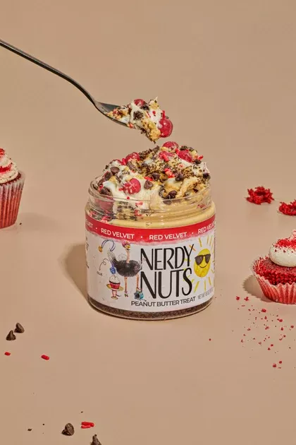 Red Velvet Peanut Butter Treat