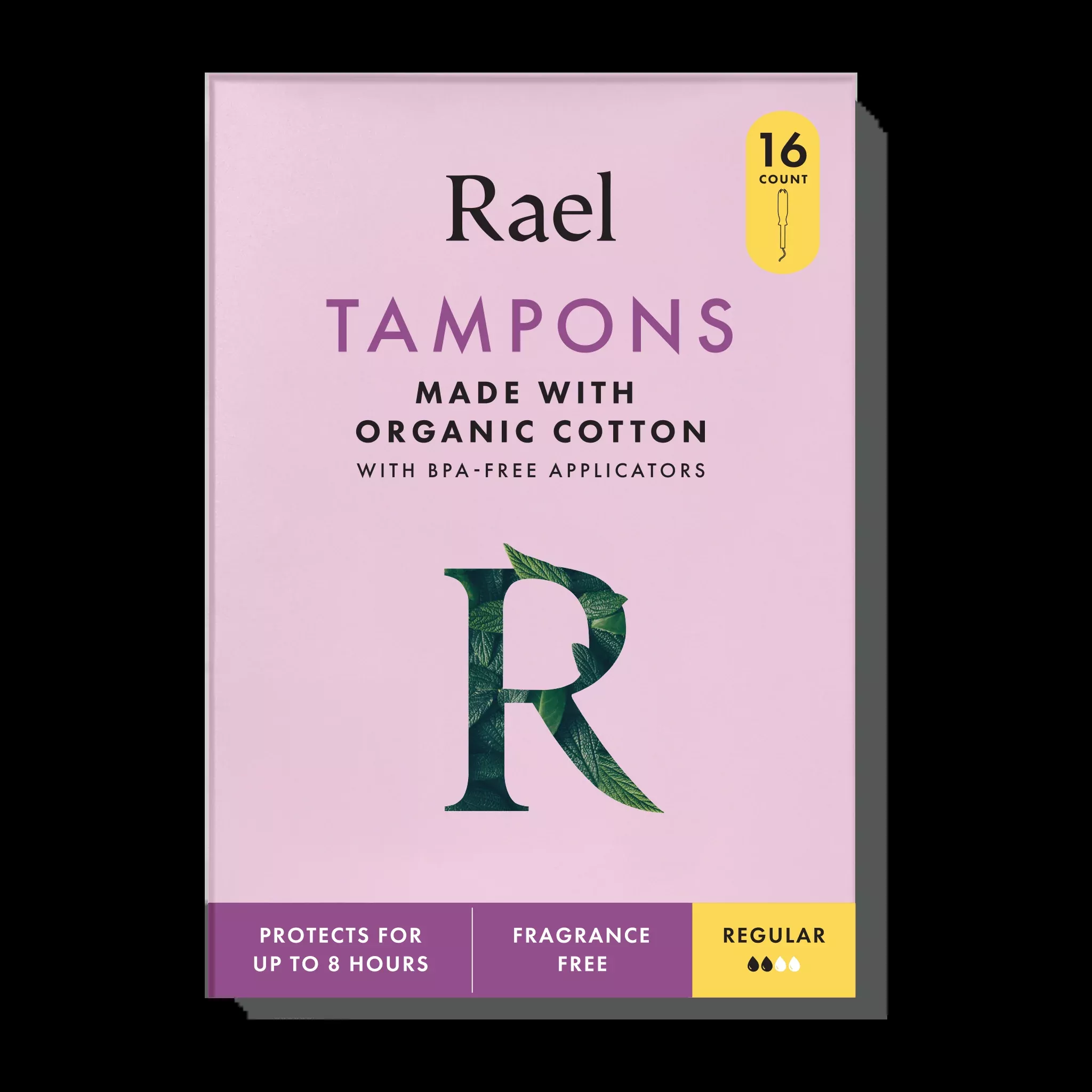 Regular Tampons Made With Organic Cotton