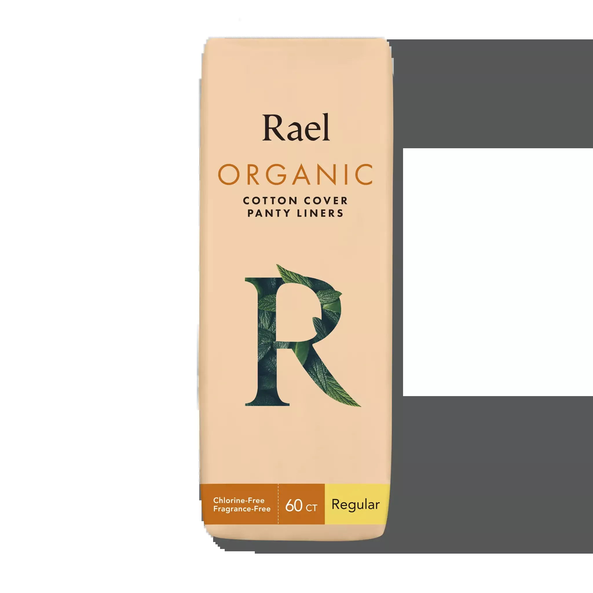 Regular Unscented Panty Liners Made With Organic Cotton