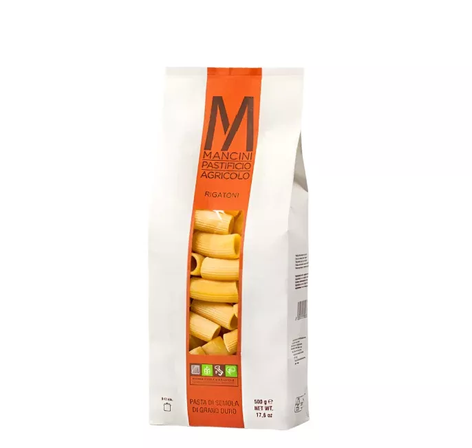 Rigatoni Pasta Dried (IMarche, Italy)