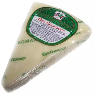 Romano Cheese Wedge, BelGioioso, approx. 8 oz