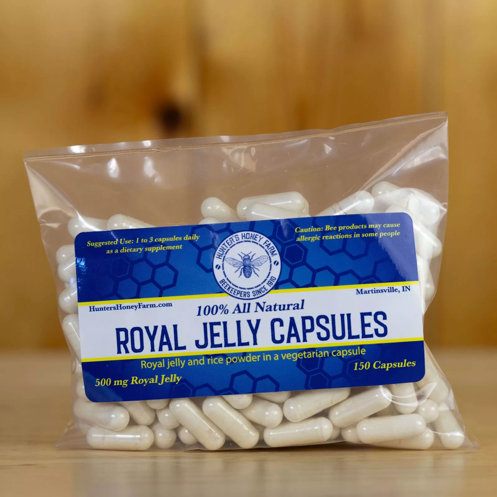 Royal Jelly 500mg 150 Capsules