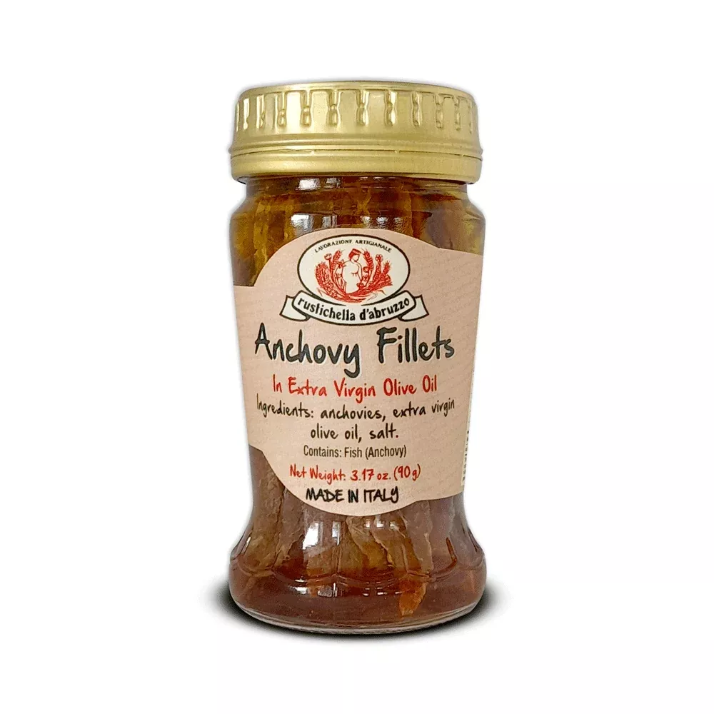 Rustichella d'Abruzzo Anchovy Fillets in Extra Virgin Olive Oil