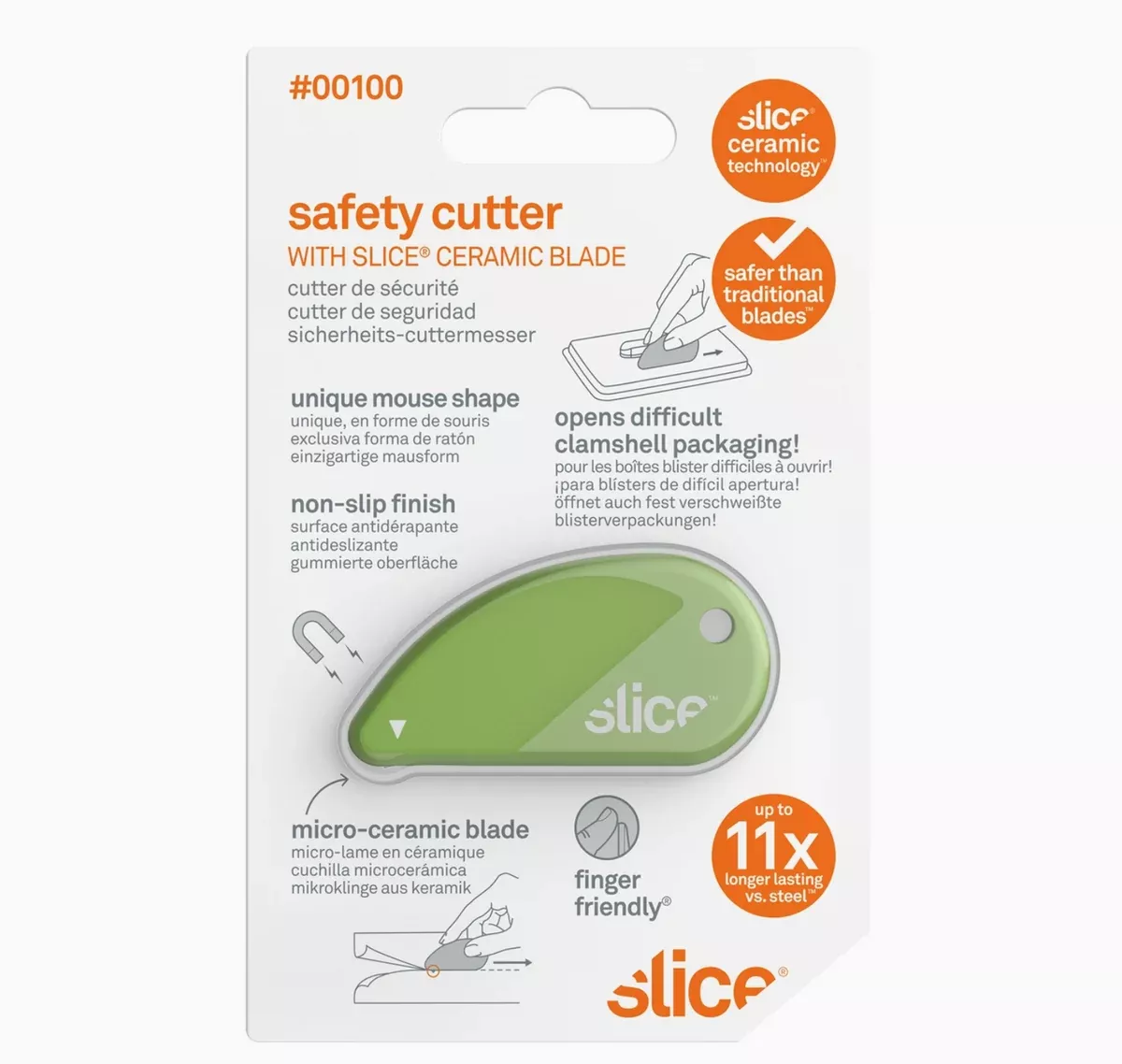 Safety Cutter with Ceramic Blade - Each