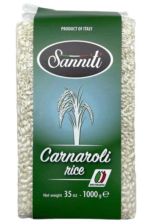 Sanniti Carnaroli Rice, 35 oz (1 kg)