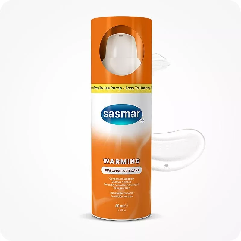SASMAR Warming Personal Lubricant - Personal Lubricant - Water-Based Intimate Gel