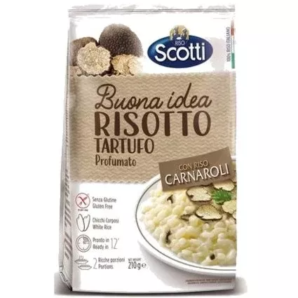 SCOTTI Risotto with Truffle and Carnaroli Rice - 210g (7.4oz)