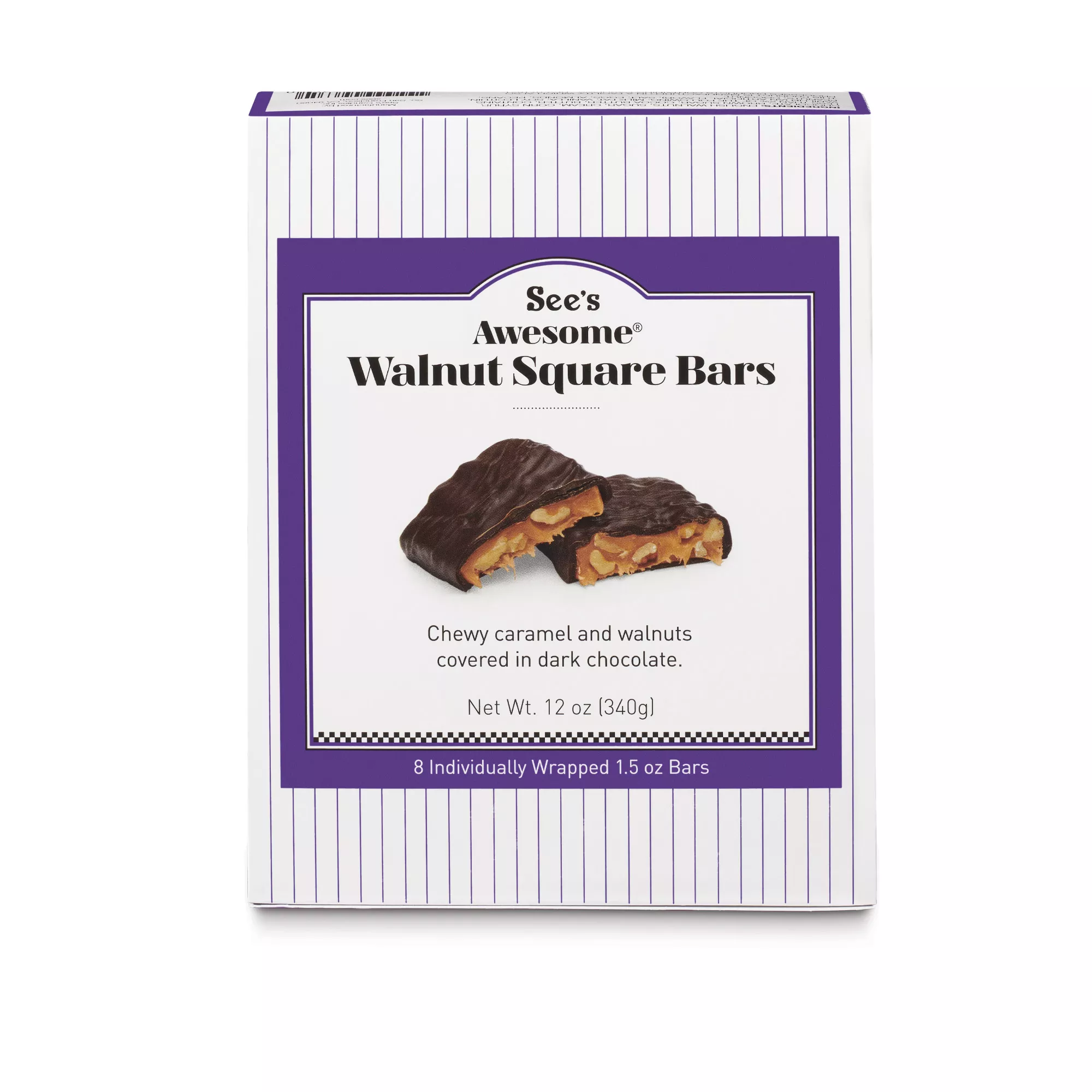 See's Awesome Walnut Square Bars