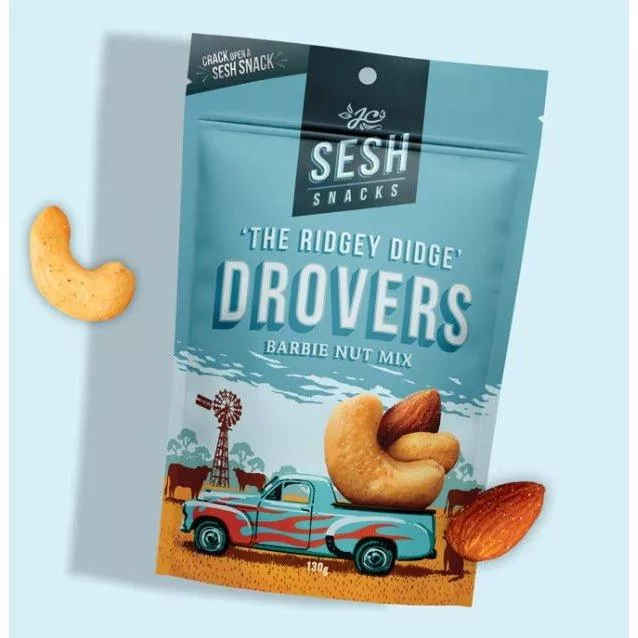 Sesh Snacks Drovers Barbie Nut Mix | 130g