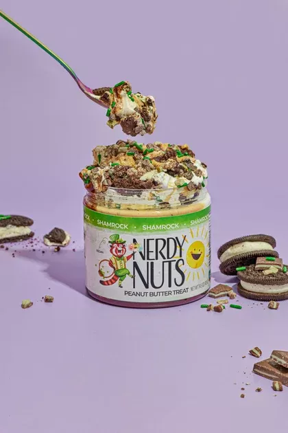 Shamrock Peanut Butter Treat