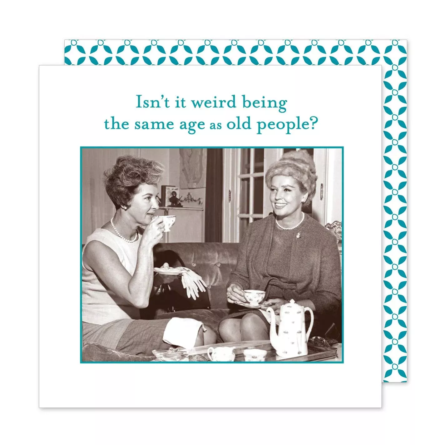 Shannon Martin Design - Same Age As Old People Beverage Napkin