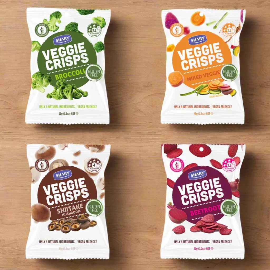 Shary Veggie Crisps (GF/DF/V)