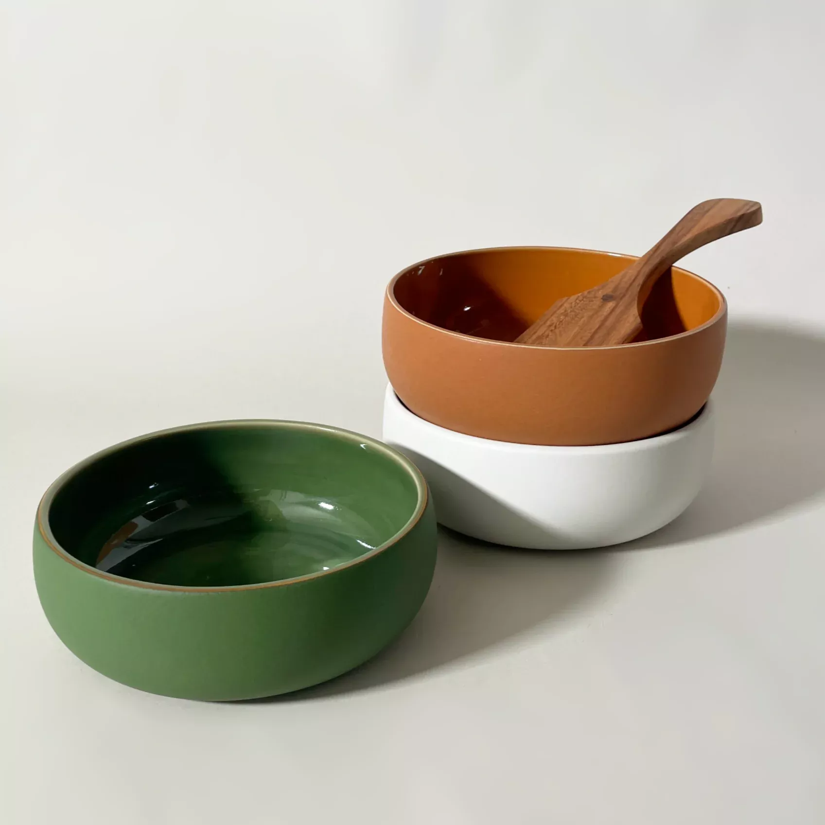 Small Stoneware Serving Bowl