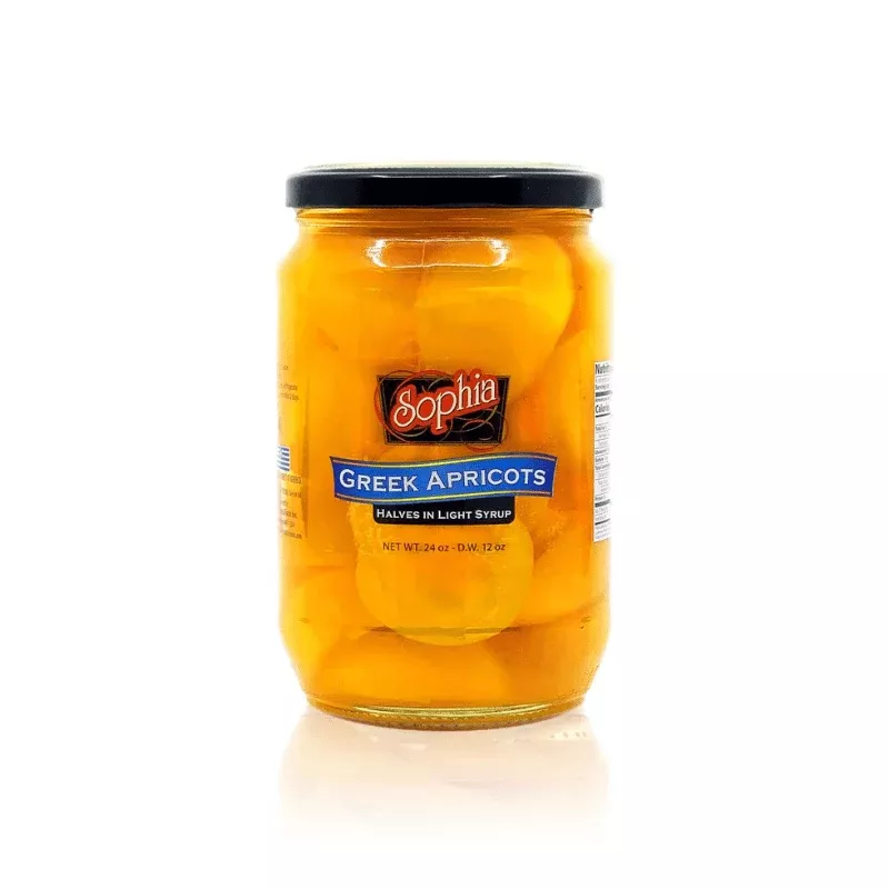 Sophia Greek Apricot Halves, 24 oz