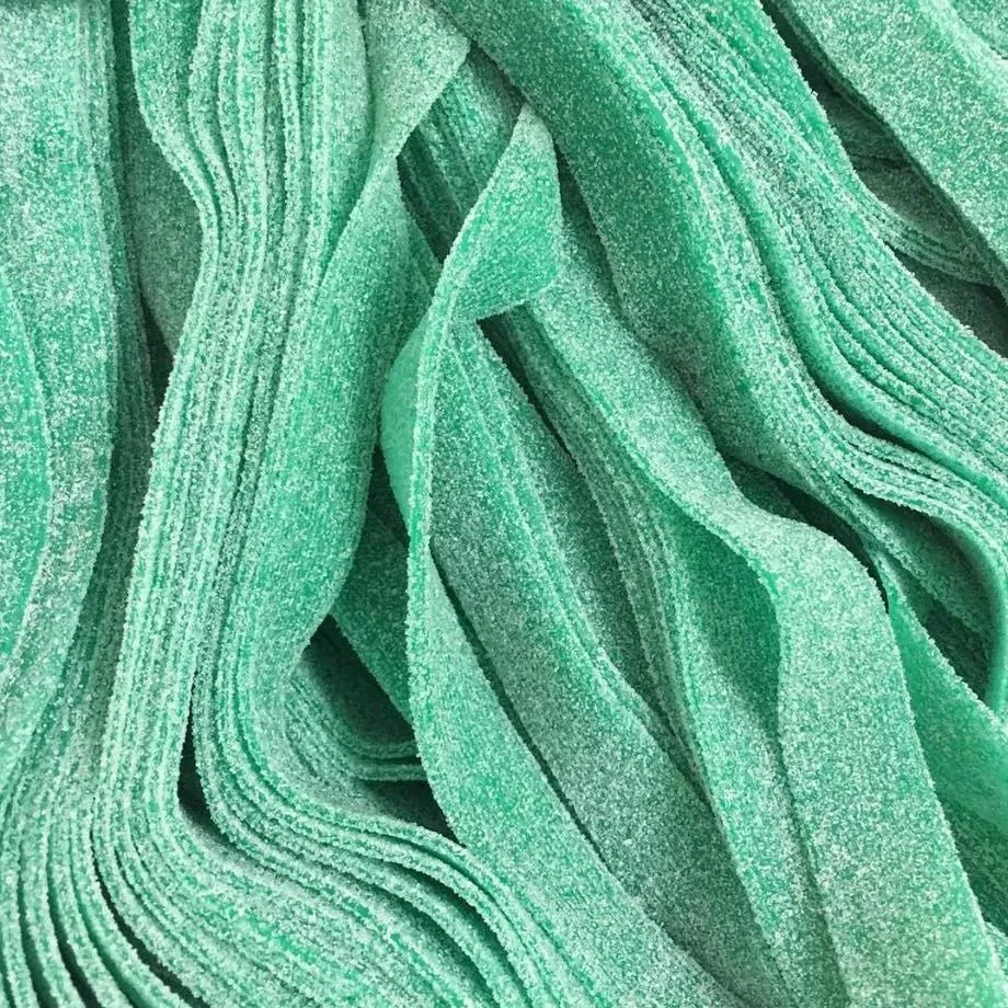 SOUR POWER BELTS - GREEN APPLE