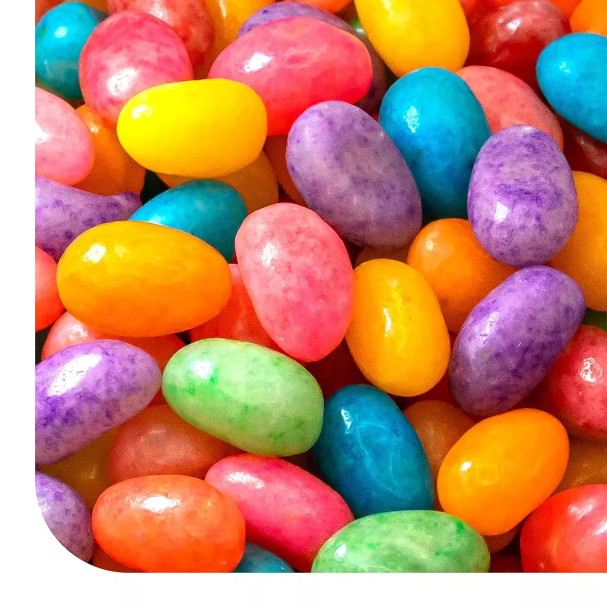 Speckled Jelly Beans Candy - 2 Pound Bag - Assorted Fruit Candy For Easter Crafts, Baking Decorations, Basket Stuffers & Party Favor Treats
