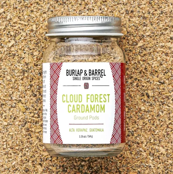 Spice Cloud Forest Cardamom - Ground Pods (Guatamala) - Jar